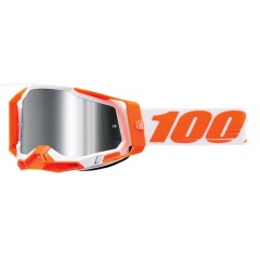 100% RACECRAFT 2 ZATEMNJENA MOTOKROS OČALA ORANGE